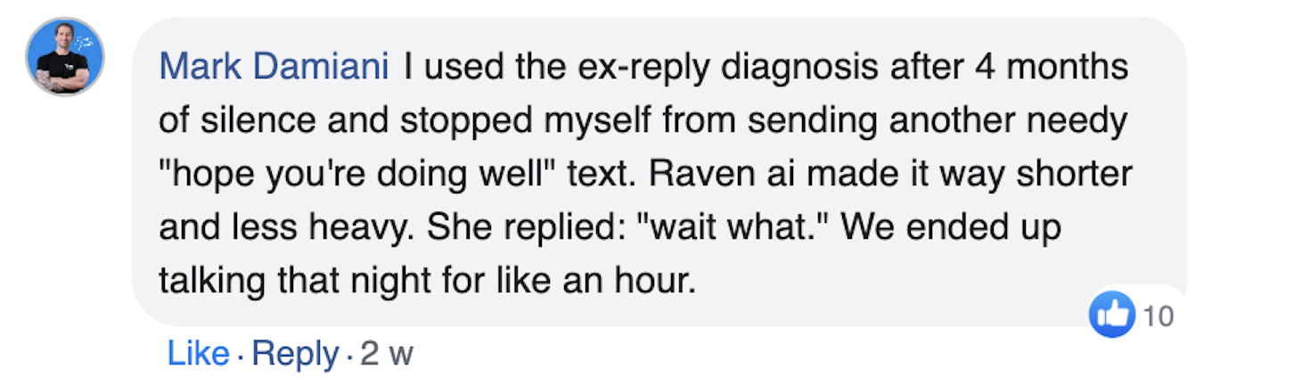 Mark's RavenText testimonial